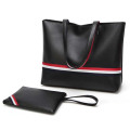 Large Capacity Women Bag 2 Pieces  Soft Leather Handbags